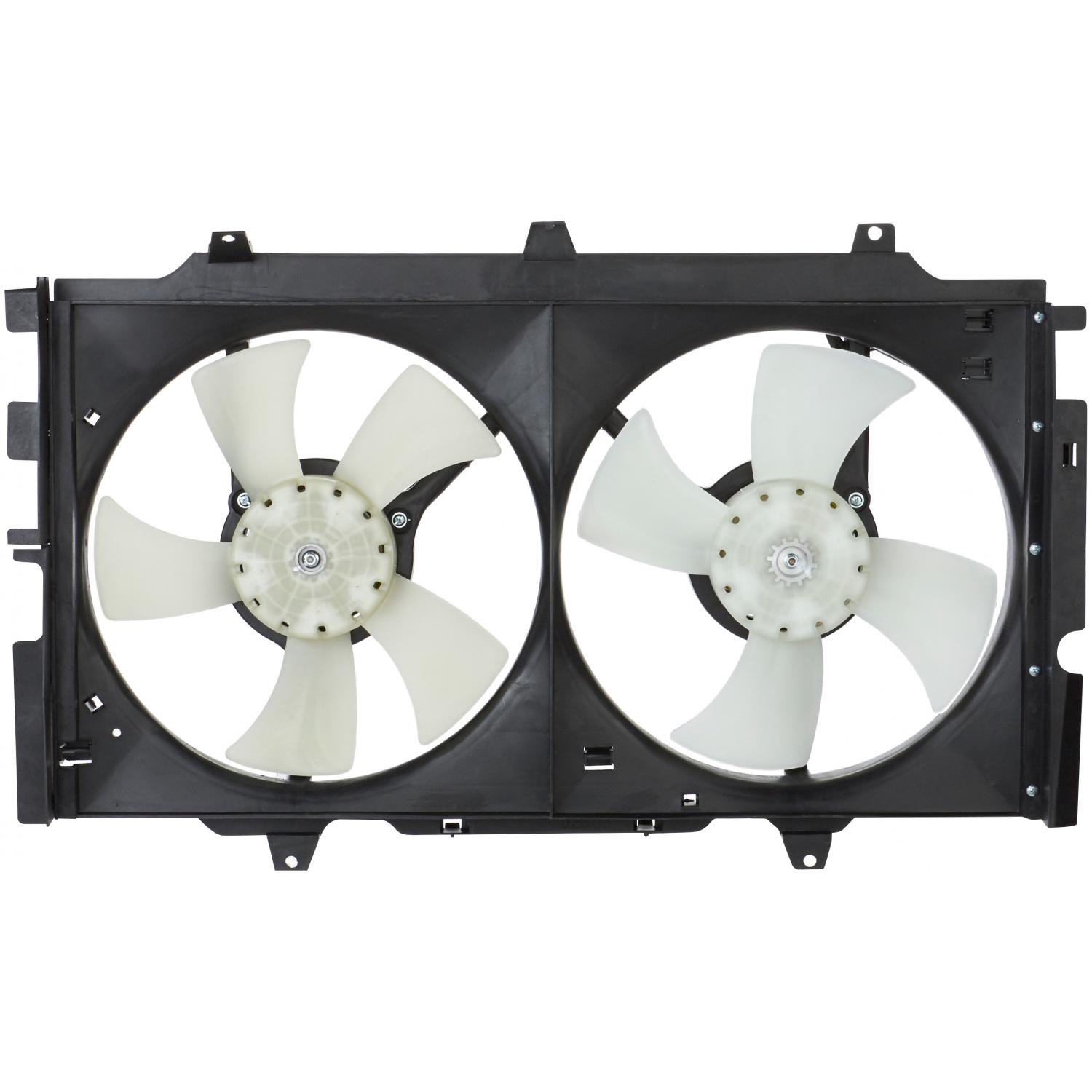 Spectra Premium CF23021 - Dual Radiator and Condenser Fan Assembly Spectra Premium CF23021 Dual Radiator and Condenser Fan Assembly product image 1 of 4
