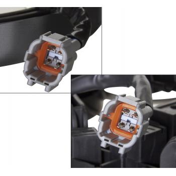 Spectra Premium CF23036 Dual Radiator and Condenser Fan Assembly product image 2 of 4
