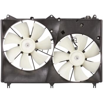 Spectra Premium CF27014 - Dual Radiator and Condenser Fan Assembly Spectra Premium CF27014 Dual Radiator and Condenser Fan Assembly product image 1 of 4