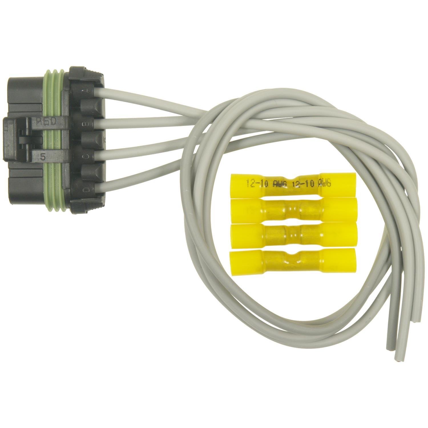 Standard Motor Products S1615 - HVAC Blower Motor Resistor Connector Standard Motor Products S1615 ABS Relay Connector product image 2 of 3