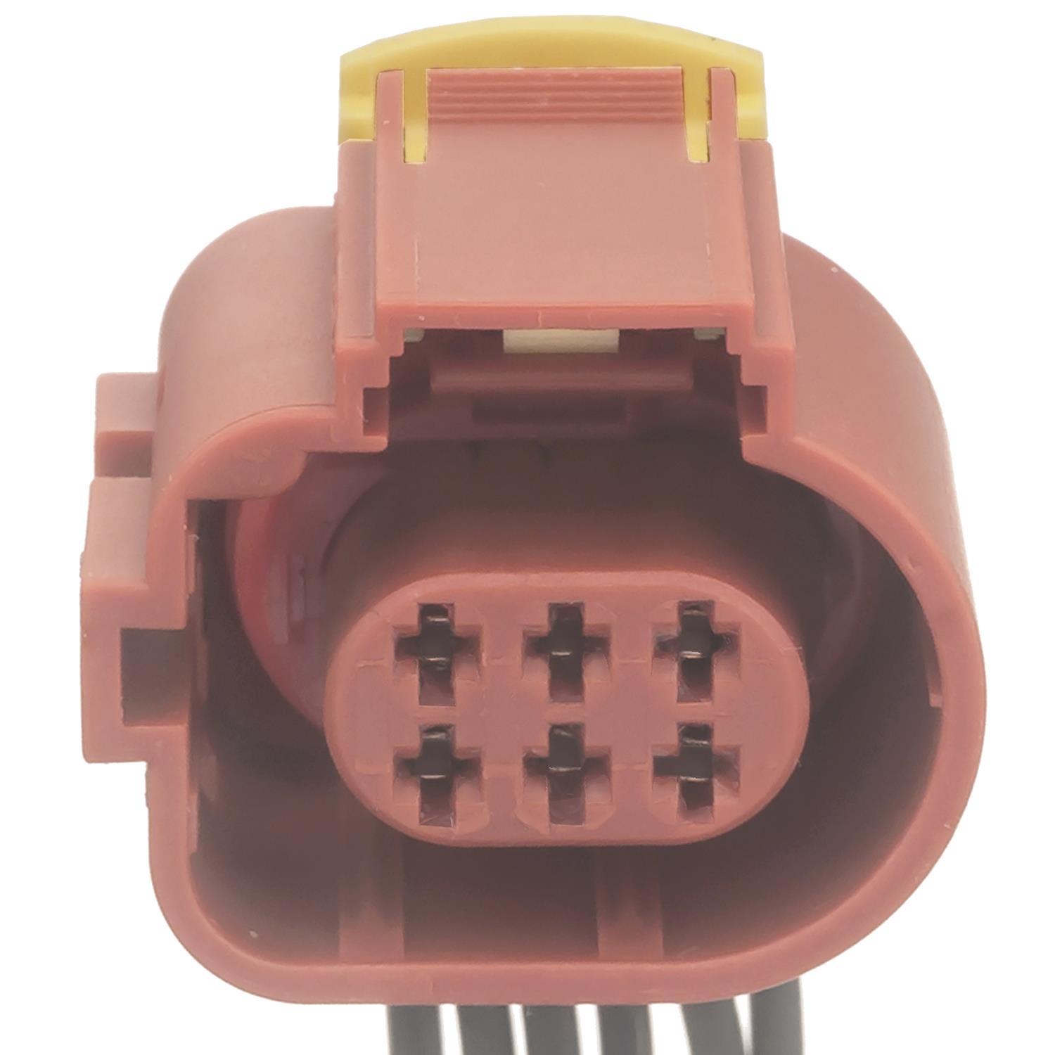 Standard Motor Products S2498 - HVAC Blower Motor Resistor Connector Standard Motor Products S2498 A/C Compressor Cut-Out Switch Harness Connector product image 1 of 4