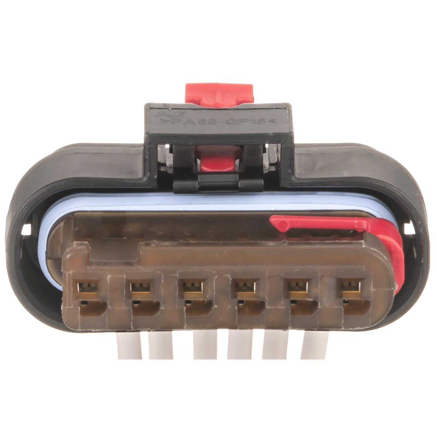 Standard Motor Products S2503 - HVAC Blower Motor Resistor Connector Standard Motor Products S2503 A/C Compressor Cut-Out Switch Harness Connector product image 1 of 4