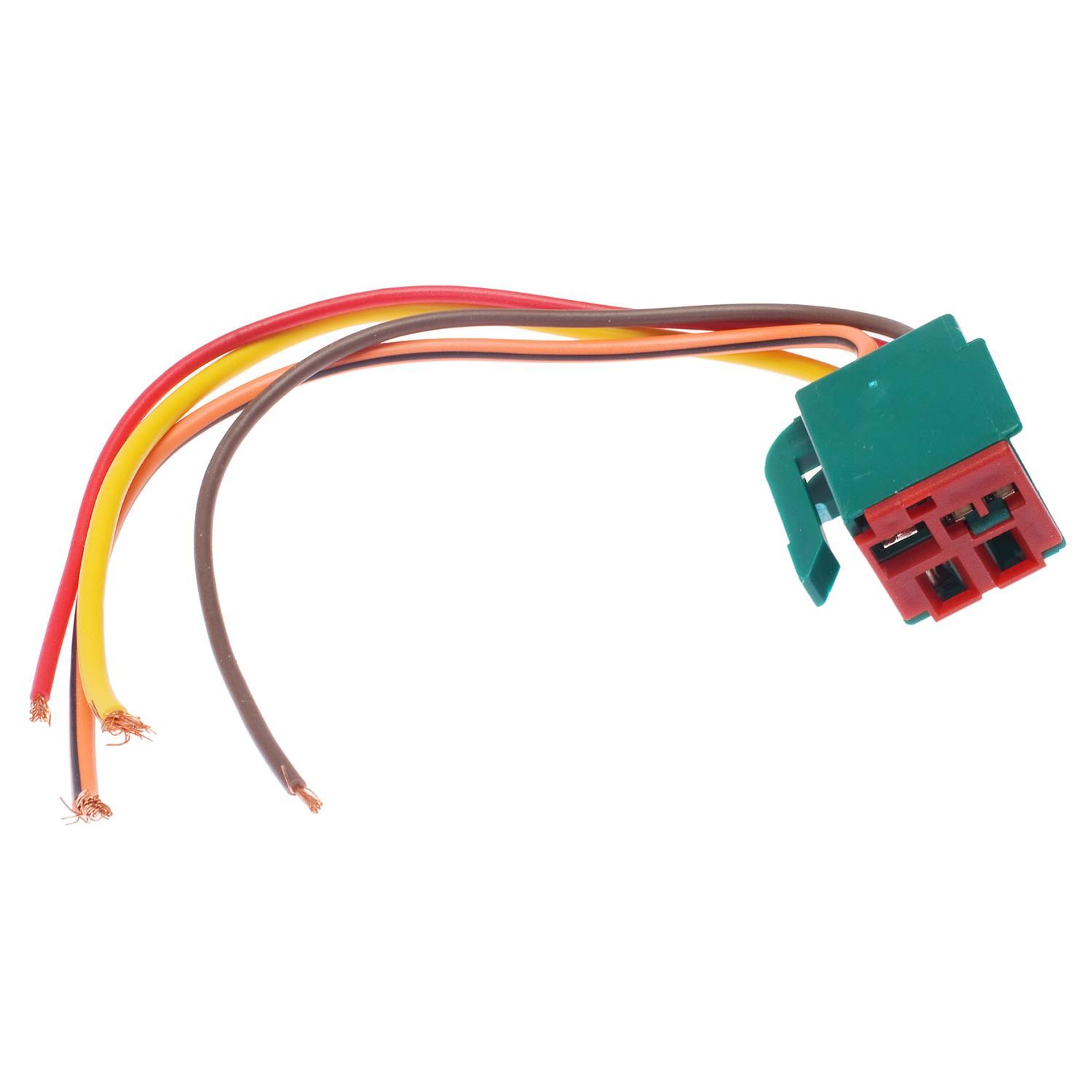 Standard Motor Products S598 - HVAC Relay Connector Standard Motor Products S598 A/C Compressor Clutch Hold-In Relay Harness Connector product image 1 of 3