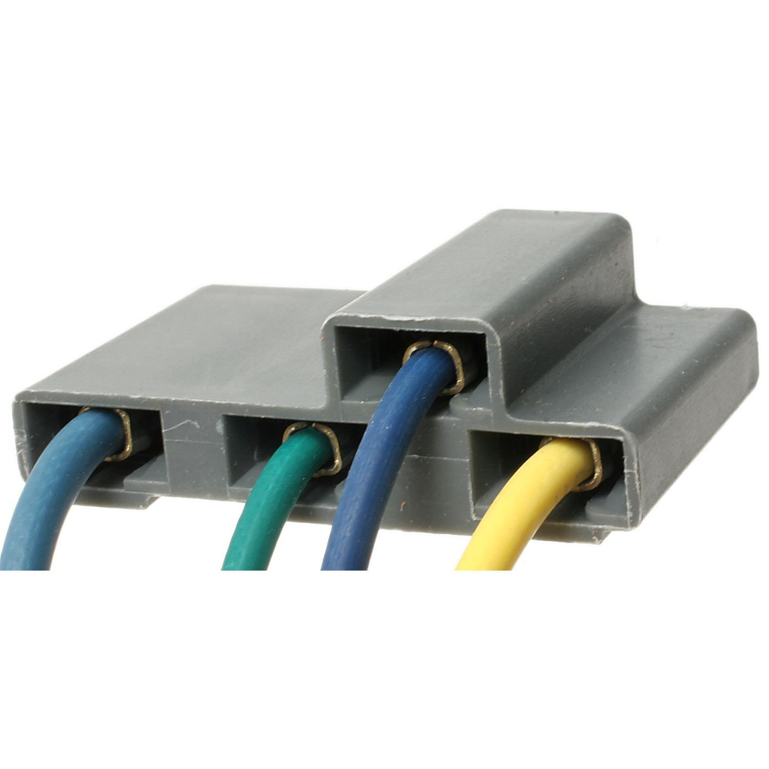 Standard Motor Products S601 - HVAC Blower Motor Resistor Connector Standard Motor Products S601 HVAC Blower Motor Connector product image 1 of 3