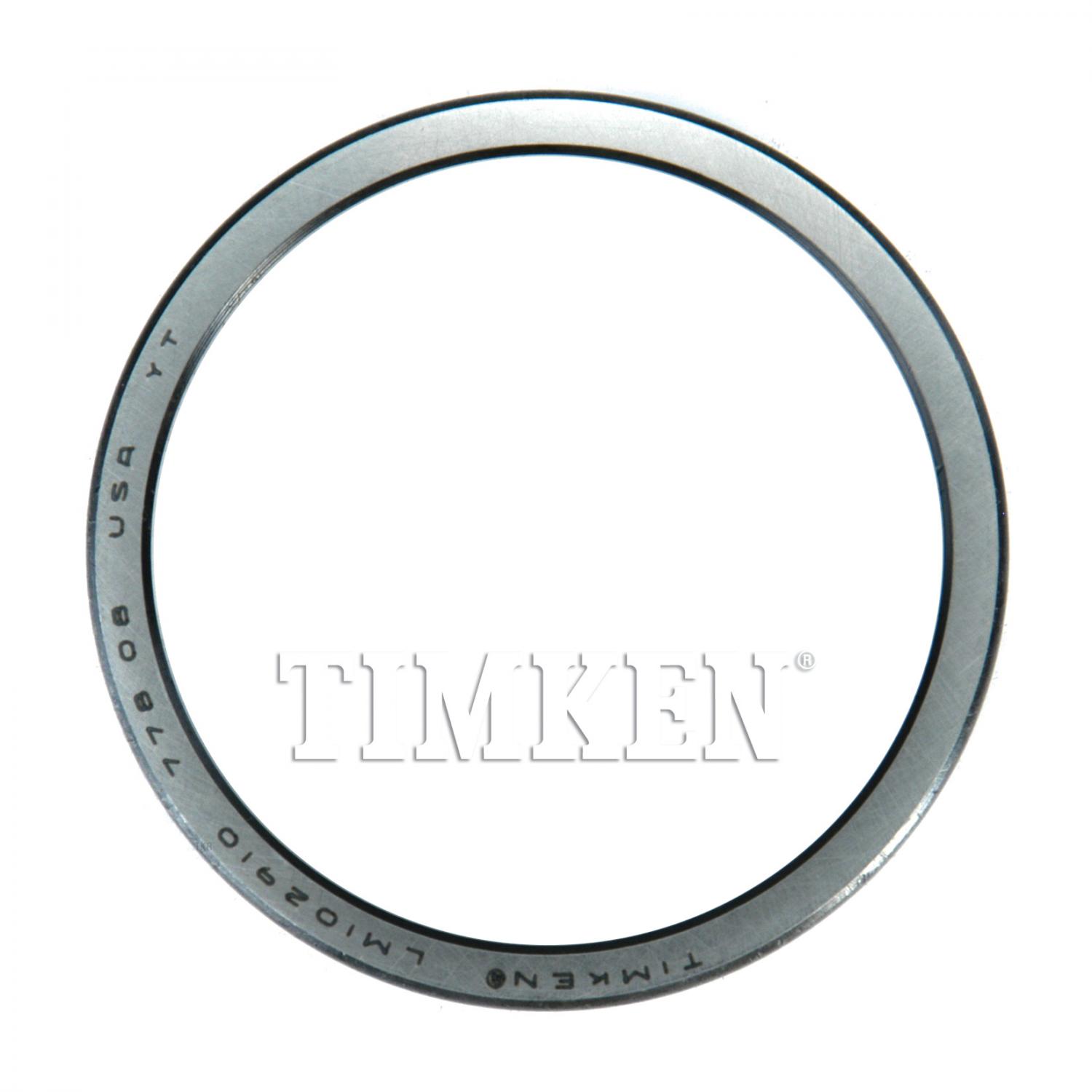 Timken LM102910 - Wheel Bearing Race Timken LM102910 Differential Race product image 7 of 8