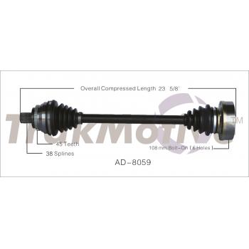 TrakMotive AD8059 - CV Axle Shaft TrakMotive AD8059 CV Axle Shaft product image 1 of 3
