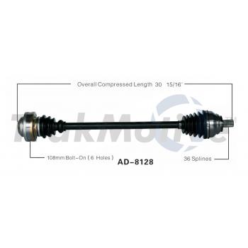 TrakMotive AD8128 CV Axle Shaft product image 1 of 3