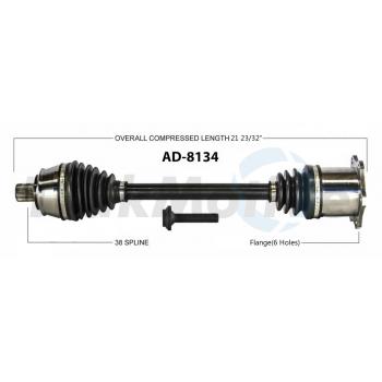 TrakMotive AD8134 - CV Axle Shaft TrakMotive AD8134 CV Axle Shaft product image 1 of 3