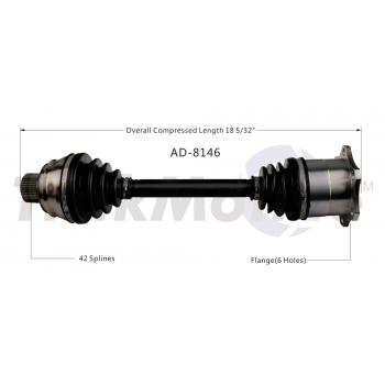 TrakMotive AD8146 CV Axle Shaft product image 1 of 3
