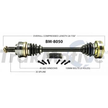 TrakMotive BM8050 CV Axle Shaft product image 1 of 3