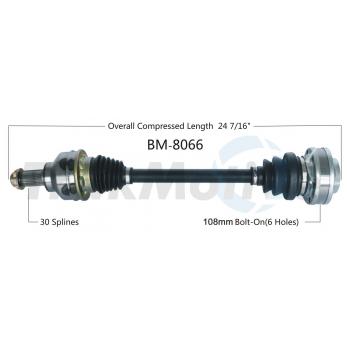 TrakMotive BM8066 CV Axle Shaft product image 1 of 3
