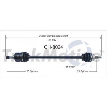 TrakMotive CH8024 - CV Axle Shaft TrakMotive CH8024 CV Axle Shaft product image 1 of 3