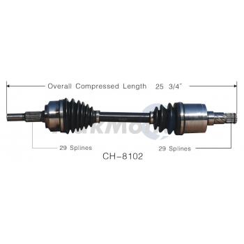 TrakMotive CH8102 - CV Axle Shaft TrakMotive CH8102 CV Axle Shaft product image 1 of 3