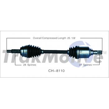 TrakMotive CH8110 - CV Axle Shaft TrakMotive CH8110 CV Axle Shaft product image 1 of 3