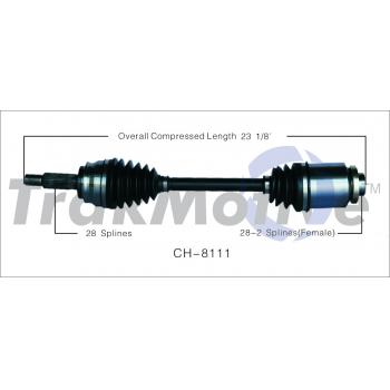 TrakMotive CH8111 CV Axle Shaft product image 1 of 3