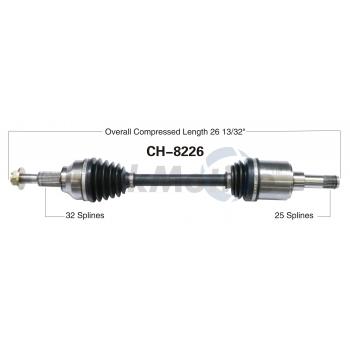TrakMotive CH8226 CV Axle Shaft product image 1 of 3