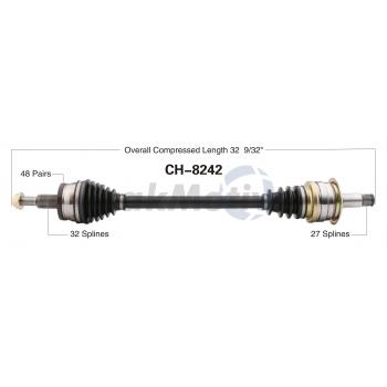 TrakMotive CH8242 - CV Axle Shaft TrakMotive CH8242 CV Axle Shaft product image 1 of 3