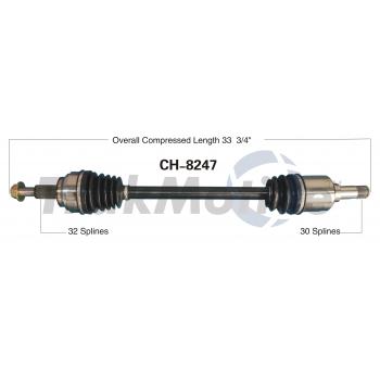 TrakMotive CH8247 CV Axle Shaft product image 1 of 3