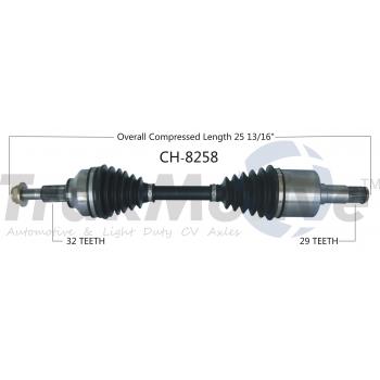 TrakMotive CH8258 CV Axle Shaft product image 1 of 3