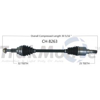 TrakMotive CH8263 - CV Axle Shaft TrakMotive CH8263 CV Axle Shaft product image 1 of 3