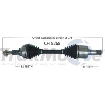 TrakMotive CH8268 CV Axle Shaft product image 1 of 3