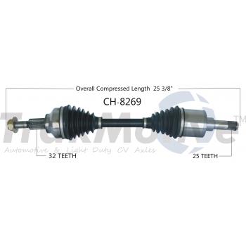 TrakMotive CH8269 CV Axle Shaft product image 1 of 3