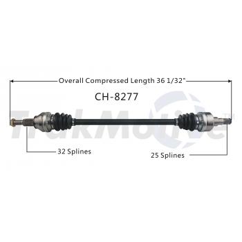 TrakMotive CH8277 CV Axle Shaft product image 1 of 3