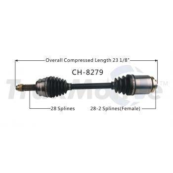 TrakMotive CH8279 - CV Axle Shaft TrakMotive CH8279 CV Axle Shaft product image 1 of 3