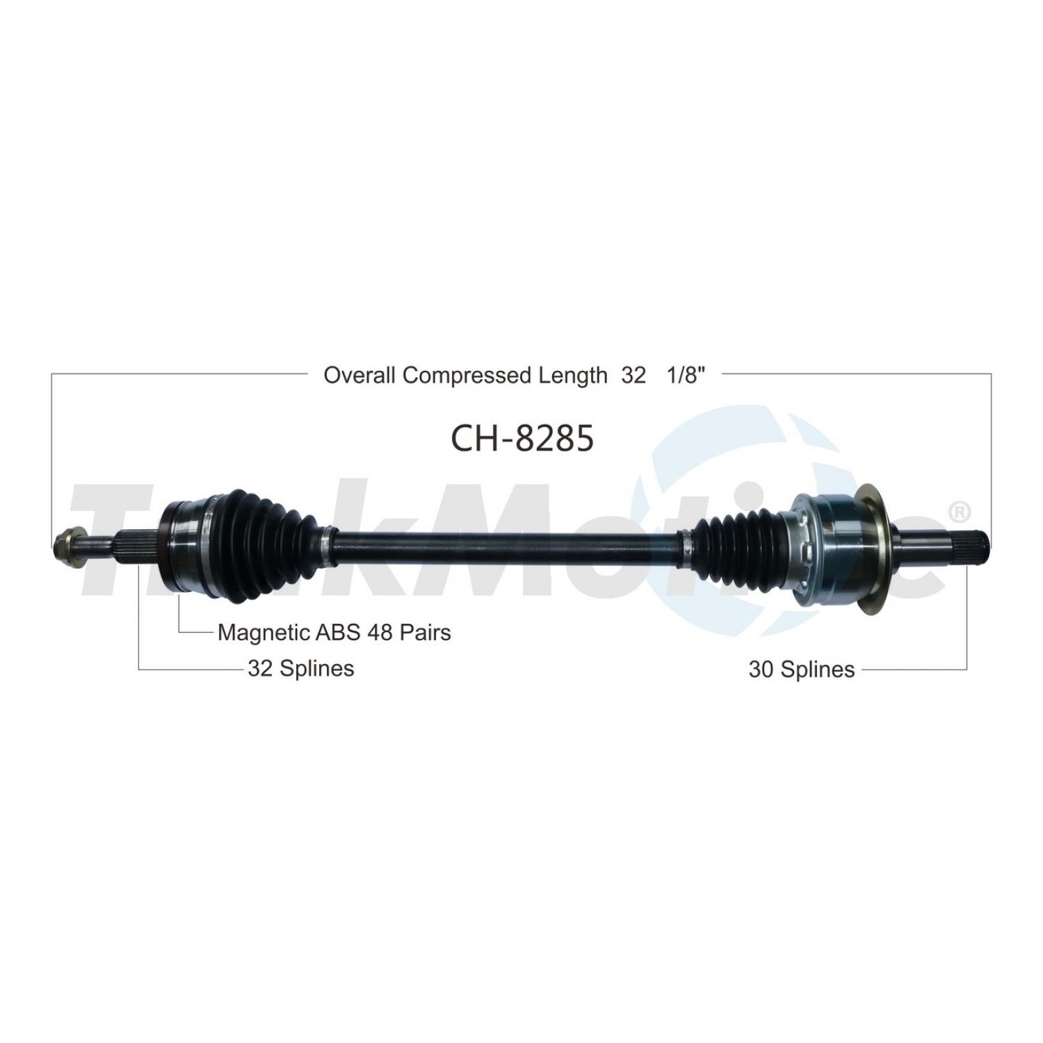 TrakMotive CH8285 CV Axle Shaft product image 1 of 3
