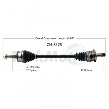TrakMotive CH8325 CV Axle Shaft product image 1 of 3