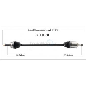 TrakMotive CH8330 CV Axle Shaft product image 1 of 3