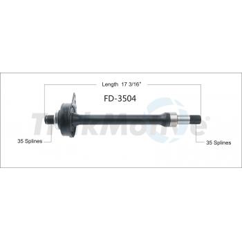 TrakMotive FD3504 CV Intermediate Shaft product image 1 of 3
