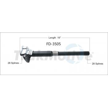 TrakMotive FD3505 - CV Intermediate Shaft TrakMotive FD3505 CV Intermediate Shaft product image 1 of 3