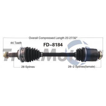 TrakMotive FD8184 CV Axle Shaft product image 1 of 3