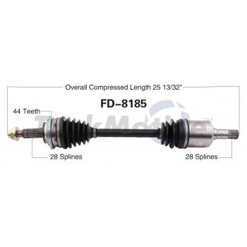 TrakMotive FD8185 CV Axle Shaft product image 1 of 3