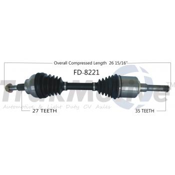 TrakMotive FD8221 - CV Axle Shaft TrakMotive FD8221 CV Axle Shaft product image 1 of 3