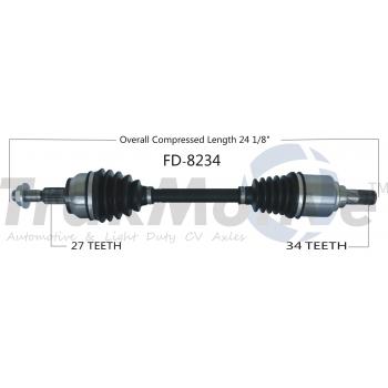 TrakMotive FD8234 - CV Axle Shaft TrakMotive FD8234 CV Axle Shaft product image 1 of 3
