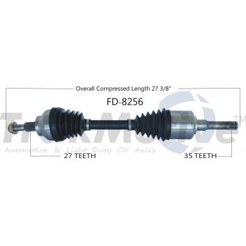 TrakMotive FD8256 CV Axle Shaft product image 1 of 3