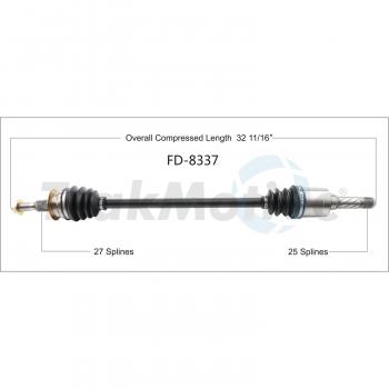 TrakMotive FD8337 CV Axle Shaft product image 1 of 3