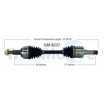 TrakMotive GM8237 CV Axle Shaft product image 1 of 3