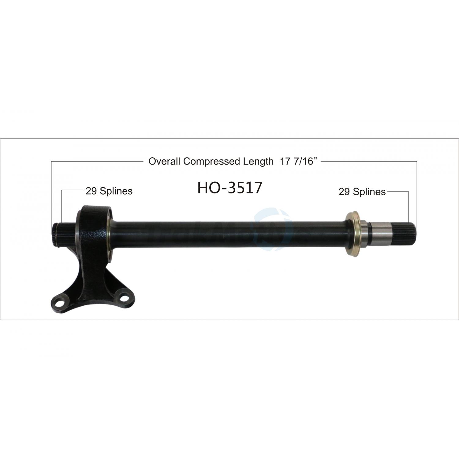 TrakMotive HO3517 - CV Intermediate Shaft TrakMotive HO3517 CV Intermediate Shaft product image 1 of 3