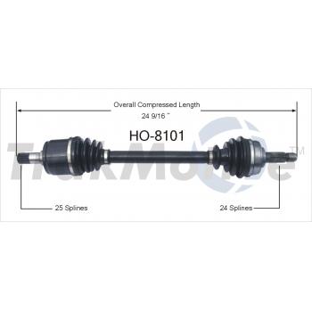 TrakMotive HO8101 - CV Axle Shaft TrakMotive HO8101 CV Axle Shaft product image 1 of 3