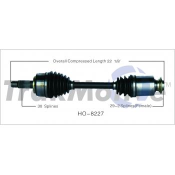 TrakMotive HO8227 - CV Axle Shaft TrakMotive HO8227 CV Axle Shaft product image 1 of 3