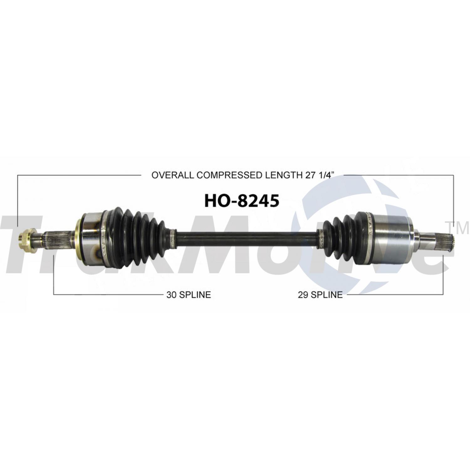 TrakMotive HO8245 - CV Axle Shaft TrakMotive HO8245 CV Axle Shaft product image 1 of 3