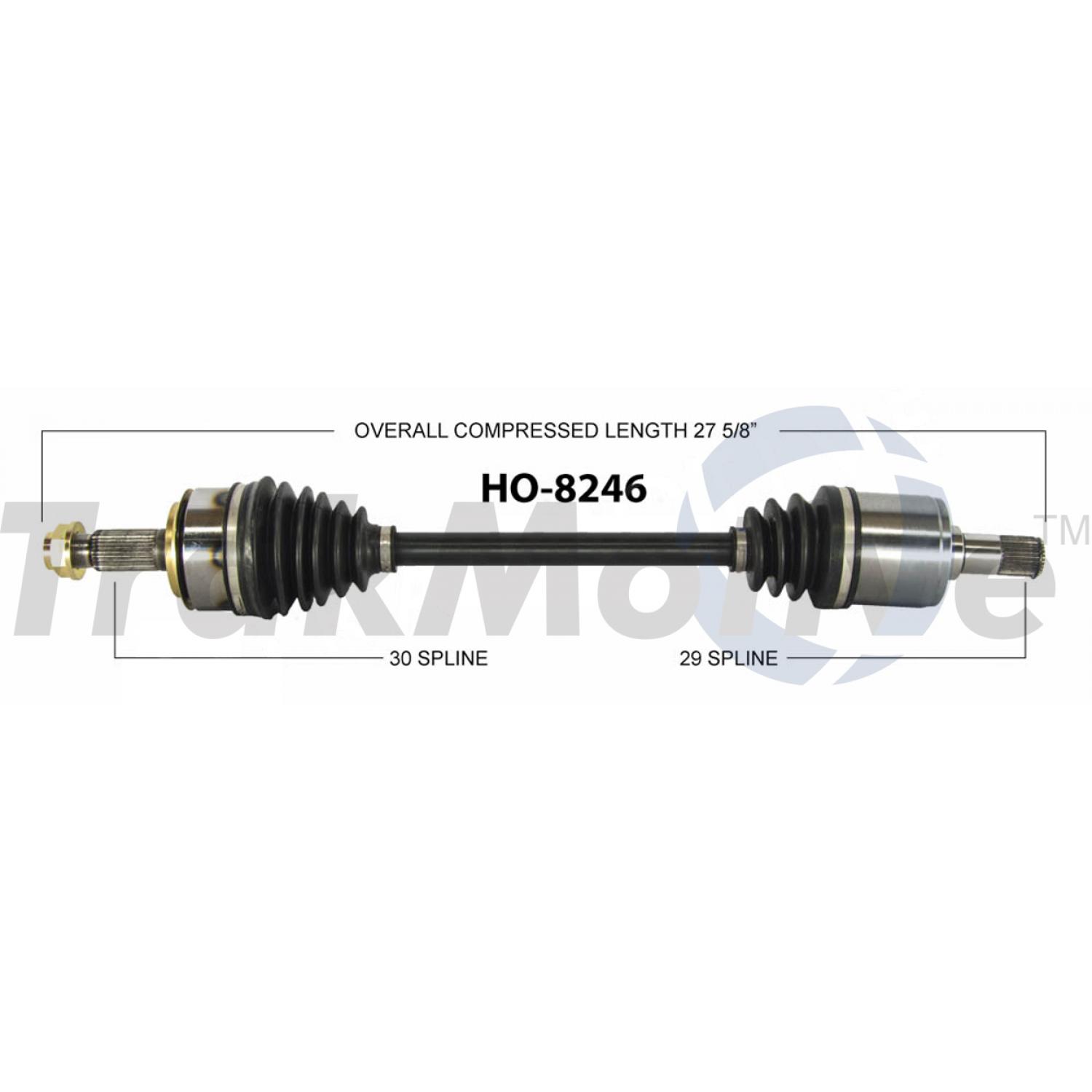 TrakMotive HO8246 - CV Axle Shaft TrakMotive HO8246 CV Axle Shaft product image 1 of 3