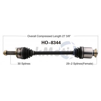 TrakMotive HO8344 CV Axle Shaft product image 1 of 3