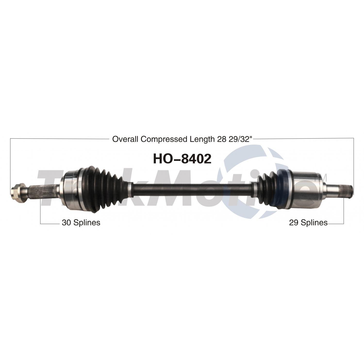TrakMotive HO8402 - CV Axle Shaft TrakMotive HO8402 CV Axle Shaft product image 1 of 3