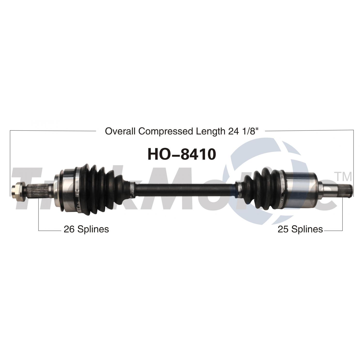 TrakMotive HO8410 - CV Axle Shaft TrakMotive HO8410 CV Axle Shaft product image 1 of 3