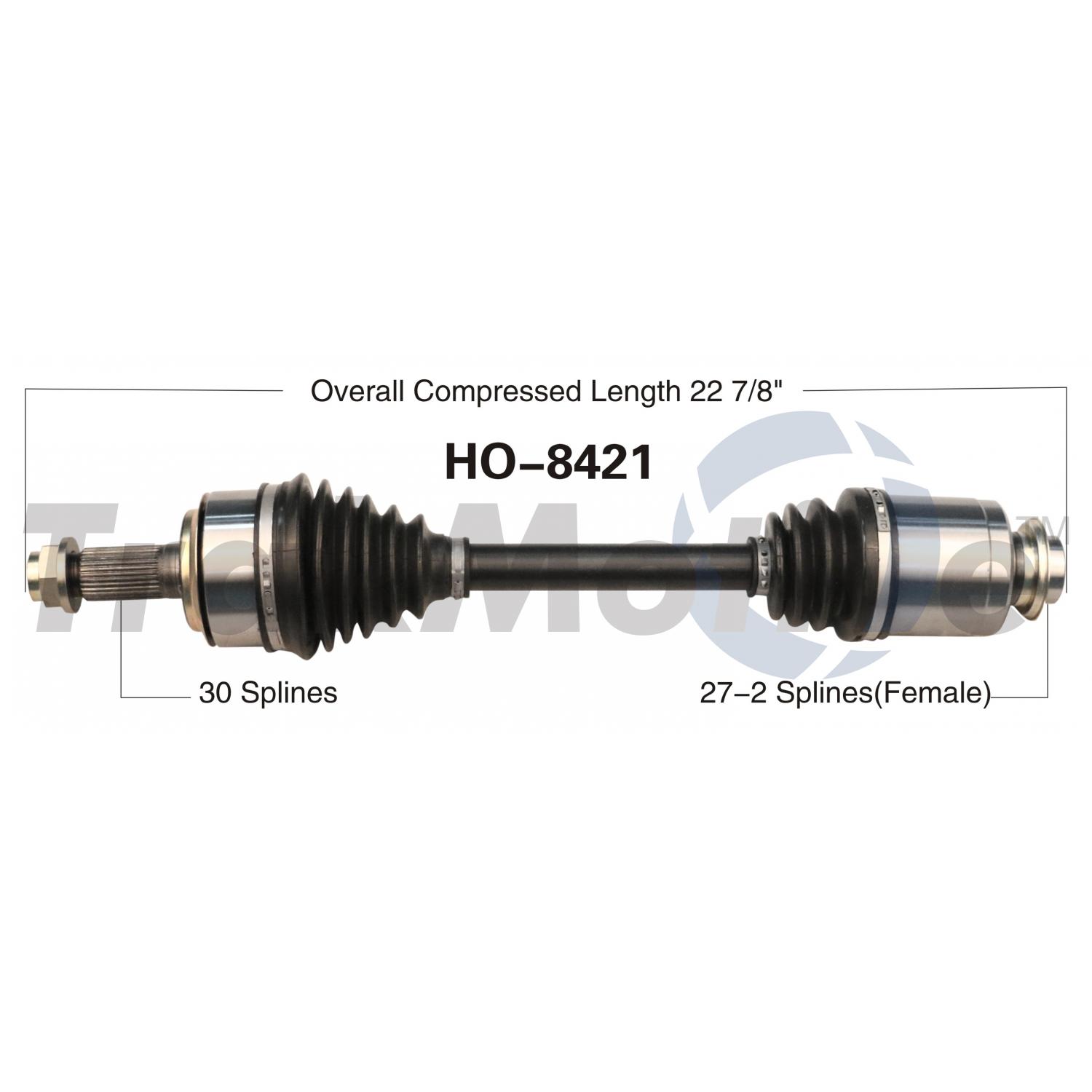 TrakMotive HO8421 - CV Axle Shaft TrakMotive HO8421 CV Axle Shaft product image 1 of 3