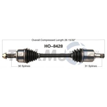 TrakMotive HO8428 CV Axle Shaft product image 1 of 3